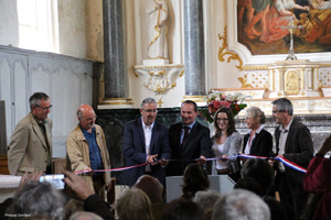 Inauguration des retables de Fercé sur Sarthe